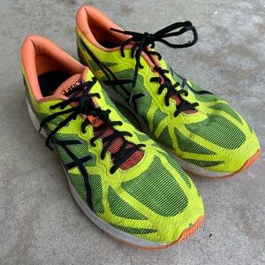 Asics Gel DS Trainer 21 Shoes Mens Size 14 Yellow Running Shoes Sneakers T624N